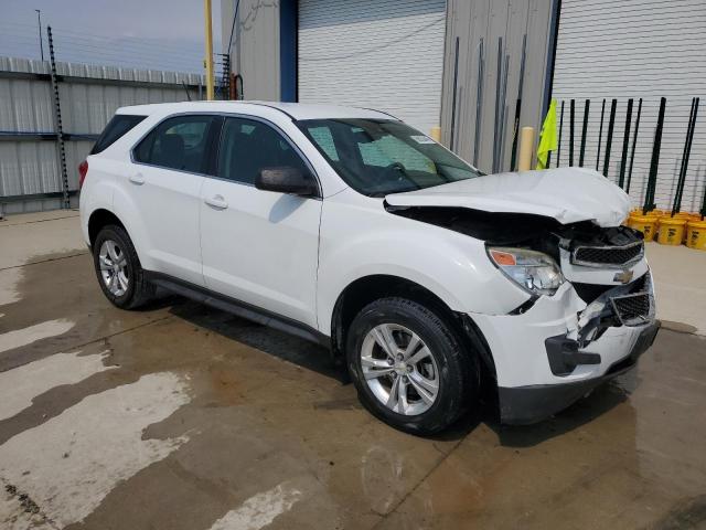 1GNALBEK6DZ129421 - 2013 CHEVROLET EQUINOX LS WHITE photo 4