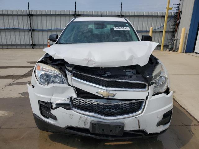 1GNALBEK6DZ129421 - 2013 CHEVROLET EQUINOX LS WHITE photo 5
