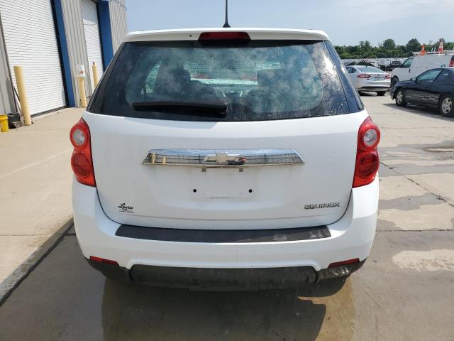 1GNALBEK6DZ129421 - 2013 CHEVROLET EQUINOX LS WHITE photo 6