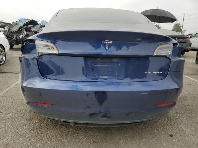 5YJ3E1EB7JF096632 - 2018 TESLA MODEL 3 Синий фото 6