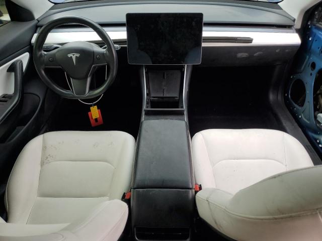 5YJ3E1EB7JF096632 - 2018 TESLA MODEL 3 Синий фото 8