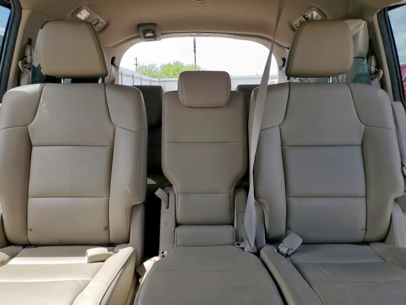 5FNRL5H6XFB027883 - 2015 HONDA ODYSSEY EXL BURGUNDY photo 10