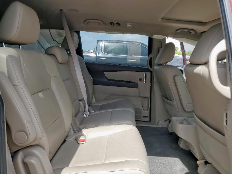 5FNRL5H6XFB027883 - 2015 HONDA ODYSSEY EXL BURGUNDY photo 11