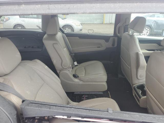 5FNRL6H64PB075080 - 2023 HONDA ODYSSEY EXL RED photo 11