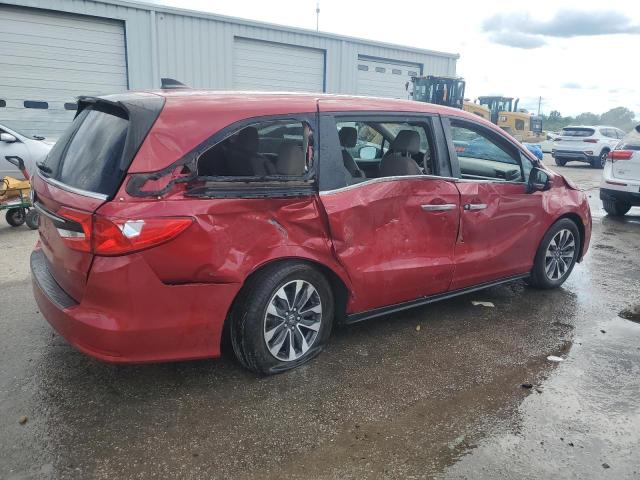 5FNRL6H64PB075080 - 2023 HONDA ODYSSEY EXL RED photo 3