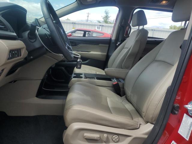 5FNRL6H64PB075080 - 2023 HONDA ODYSSEY EXL RED photo 7