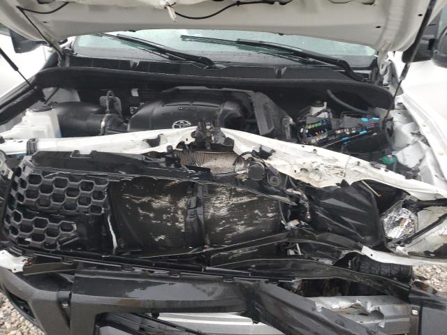 5TFRM5F18JX129881 - 2018 TOYOTA TUNDRA DOUBLE CAB SR/SR5 WHITE photo 11