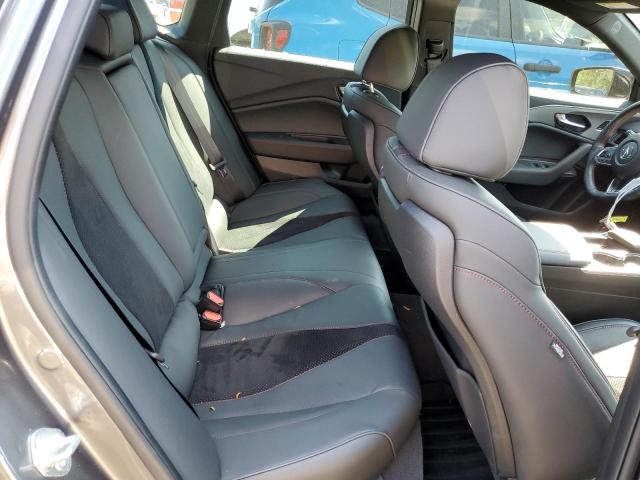 19UUB6F5XNA001094 - 2022 ACURA TLX TECH A GRAY photo 10