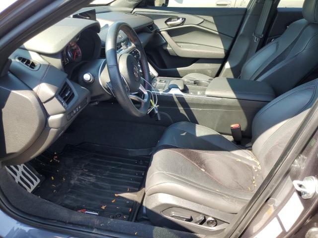 19UUB6F5XNA001094 - 2022 ACURA TLX TECH A GRAY photo 7