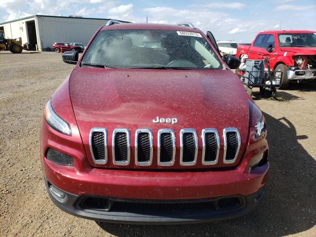 1C4PJLAS6FW573682 - 2015 JEEP CHEROKEE SPORT RED photo 5