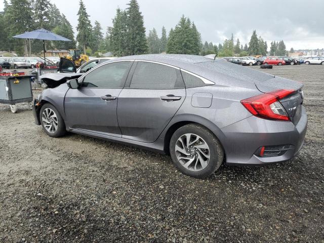 2HGFC2F70JH610772 - 2018 HONDA CIVIC EX GRAY photo 2