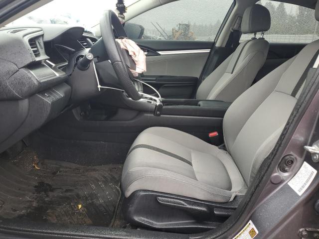 2HGFC2F70JH610772 - 2018 HONDA CIVIC EX GRAY photo 7