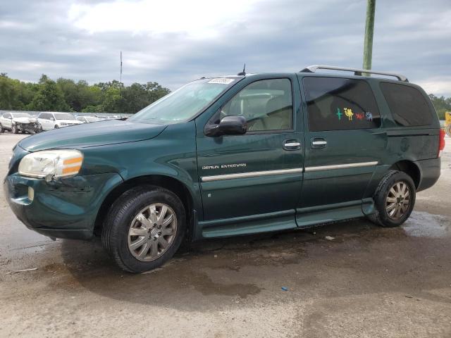 4GLDV13106D214824 - 2006 BUICK TERRAZA INCOMPLETE GREEN photo 1