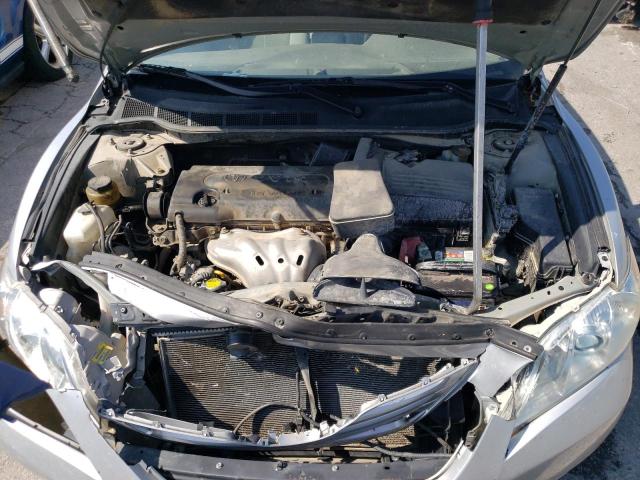 4T1BE46K17U581808 - 2007 TOYOTA CAMRY LE A CE SILVER photo 11