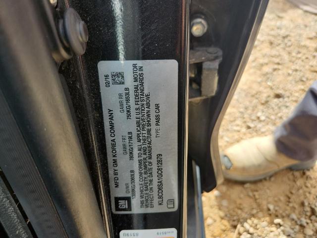 KL8CD6SA1GC612879 - 2016 CHEVROLET SPARK 1LT BLACK photo 12