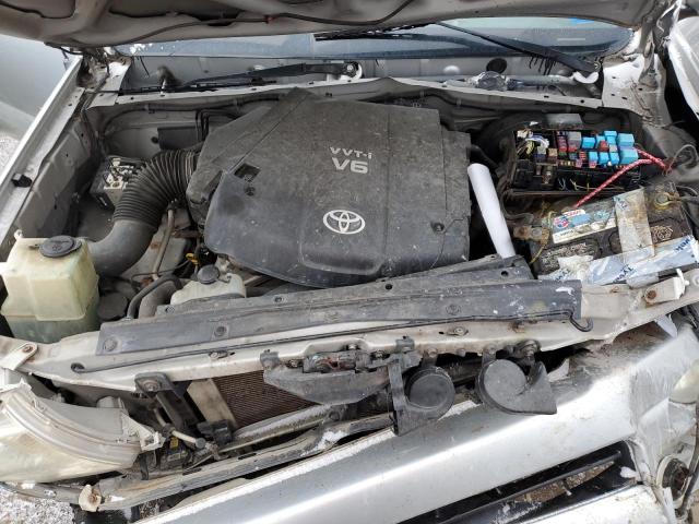 5TEUU42N08Z499318 - 2008 TOYOTA TACOMA ACCESS CAB ვერცხლისფერი ფოტო 11