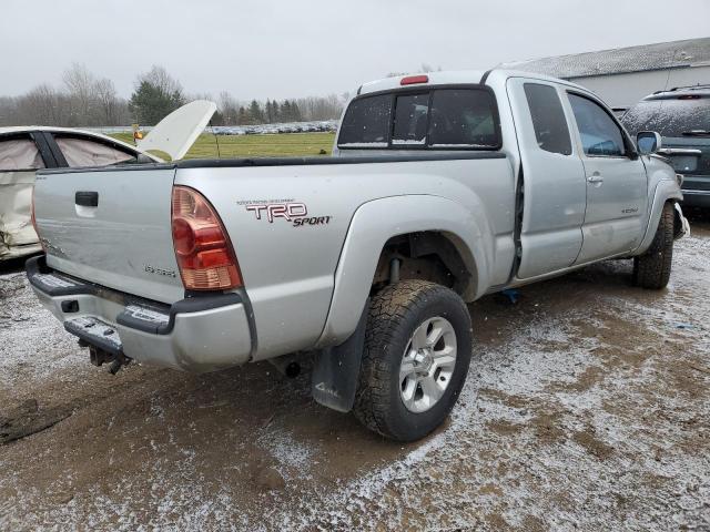 5TEUU42N08Z499318 - 2008 TOYOTA TACOMA ACCESS CAB ვერცხლისფერი ფოტო 3