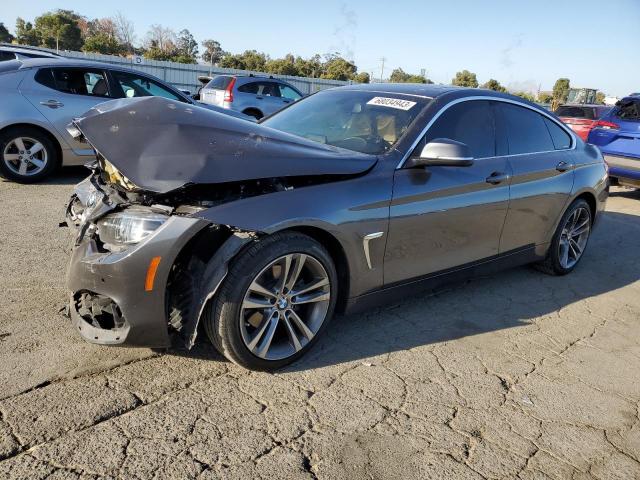 WBA4J1C54KBM15497 - 2019 BMW 430I GRAN COUPE GRAY photo 1