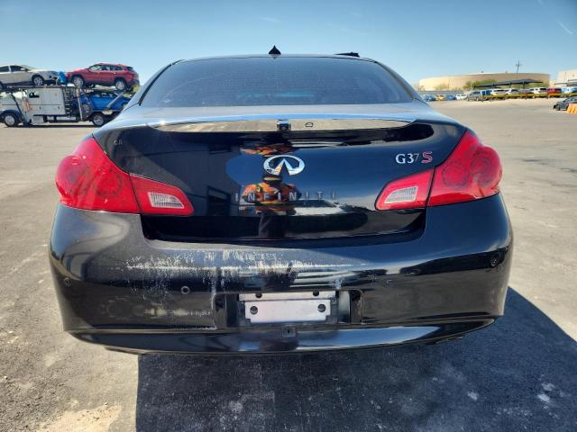 JN1CV6AP8DM714716 - 2013 INFINITI G37 BASE BLACK photo 6