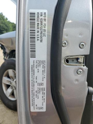 1C6RR7GG7RS124784 - 2024 RAM 1500 CLASS SLT 银色 照片 12