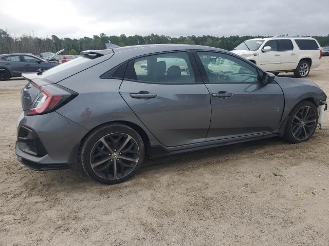 SHHFK7H4XMU205366 - 2021 HONDA CIVIC SPORT ნაცრისფერი ფოტო 3