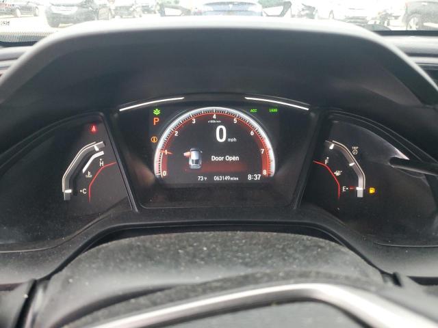 SHHFK7H4XMU205366 - 2021 HONDA CIVIC SPORT ნაცრისფერი ფოტო 9