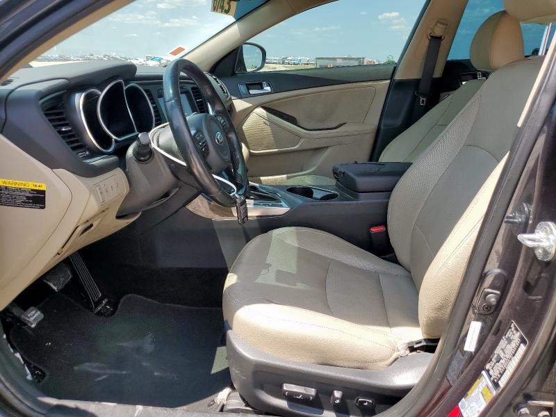 5XXGN4A78FG501857 - 2015 KIA OPTIMA EX CHARCOAL photo 7