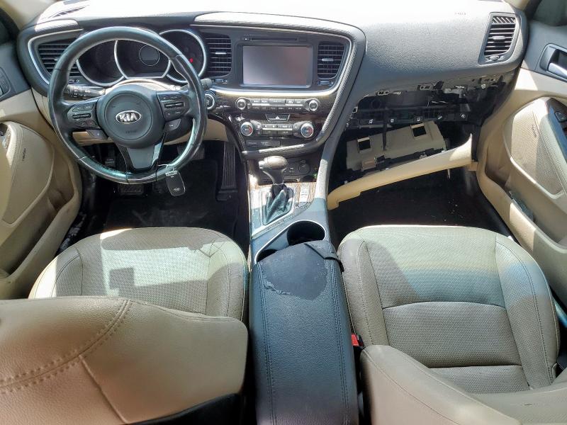 5XXGN4A78FG501857 - 2015 KIA OPTIMA EX CHARCOAL photo 8