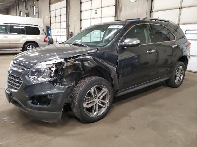 2GNFLGE33H6280200 - 2017 CHEVROLET EQUINOX PREMIER GRAY photo 1