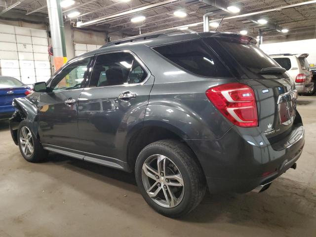 2GNFLGE33H6280200 - 2017 CHEVROLET EQUINOX PREMIER GRAY photo 2