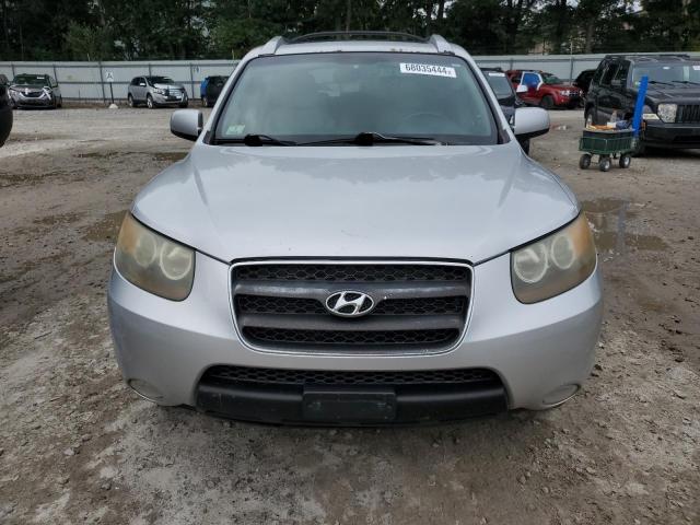 5NMSH73E87H040810 - 2007 HYUNDAI SANTA FE SE SILVER photo 5