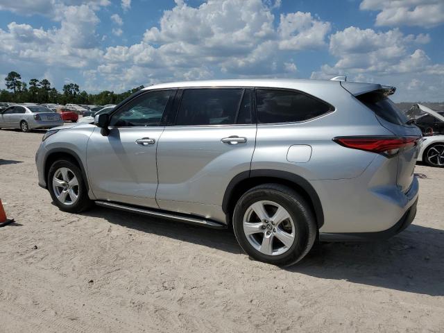 5TDZZRAH4LS025281 - 2020 TOYOTA HIGHLANDER L SILVER photo 2