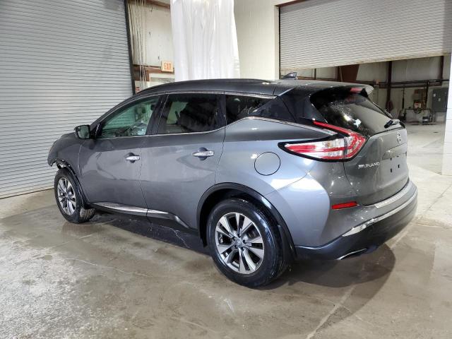 5N1AZ2MH6HN106274 - 2017 NISSAN MURANO S GRAY photo 2