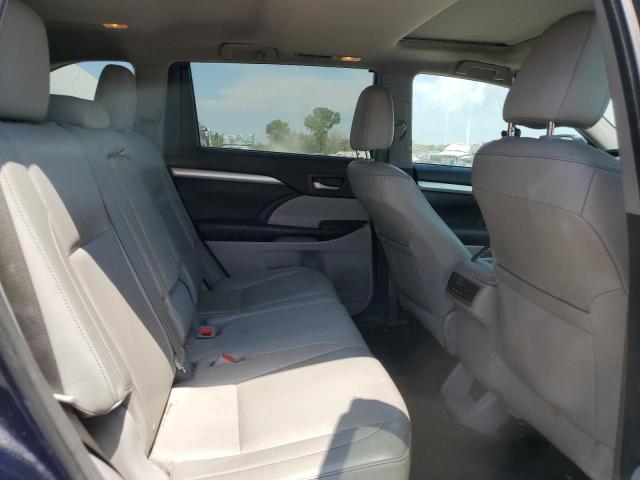 5TDJKRFH6GS263956 - 2016 TOYOTA HIGHLANDER XLE BLUE photo 11