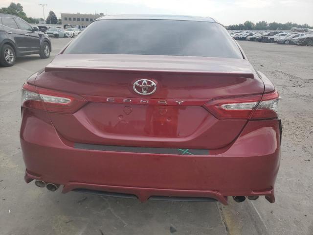 4T1B61HK1JU508731 - 2018 TOYOTA CAMRY XSE 勃艮第红 照片 6