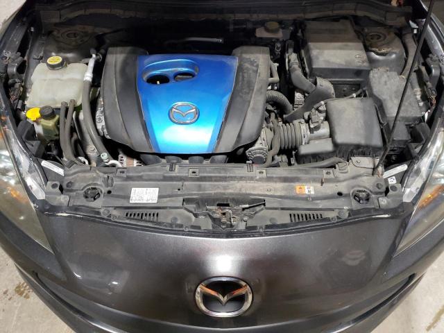 JM1BL1V72C1525877 - 2012 MAZDA 3 I GRAY photo 11