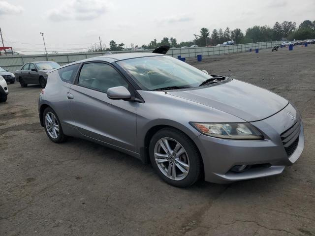 JHMZF1C63BS010068 - 2011 HONDA CR-Z EX SILVER photo 4