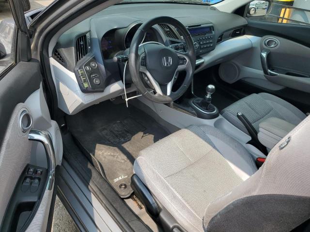 JHMZF1C63BS010068 - 2011 HONDA CR-Z EX SILVER photo 8