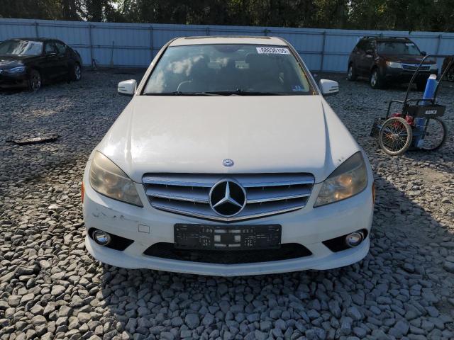 WDDGF8BB9AR103964 - 2010 MERCEDES-BENZ C 300 4MATIC WHITE photo 5