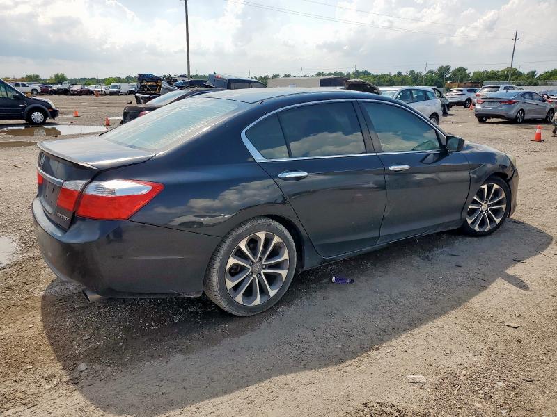 1HGCR2F54EA158720 - 2014 HONDA ACCORD SPORT BLACK photo 3