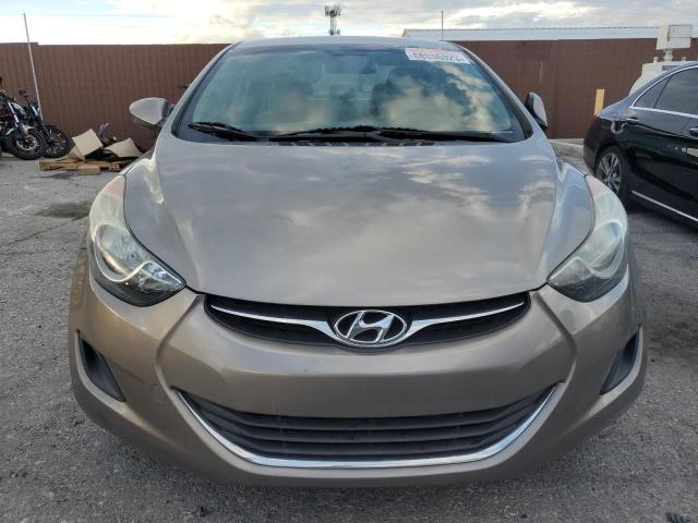 5NPDH4AE1DH367087 - 2013 HYUNDAI ELANTRA GLS TAN photo 5