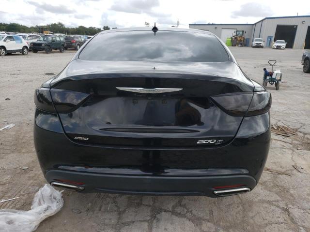 1C3CCCDG2FN512081 - 2015 CHRYSLER 200 S BLACK photo 6