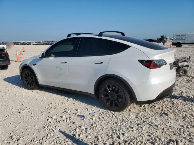 5YJYGAEE1MF214656 - 2021 TESLA MODEL Y WHITE photo 2