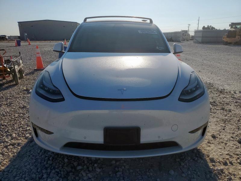 5YJYGAEE1MF214656 - 2021 TESLA MODEL Y WHITE photo 5
