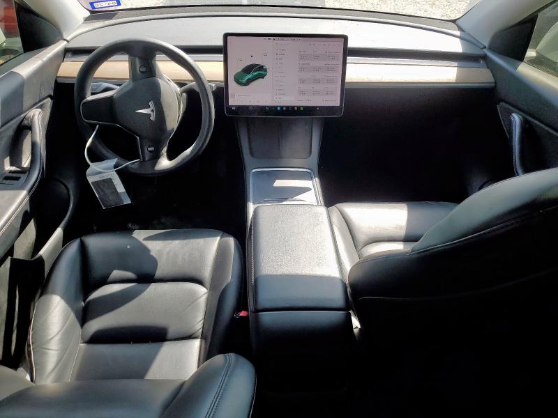 5YJYGAEE1MF214656 - 2021 TESLA MODEL Y WHITE photo 8