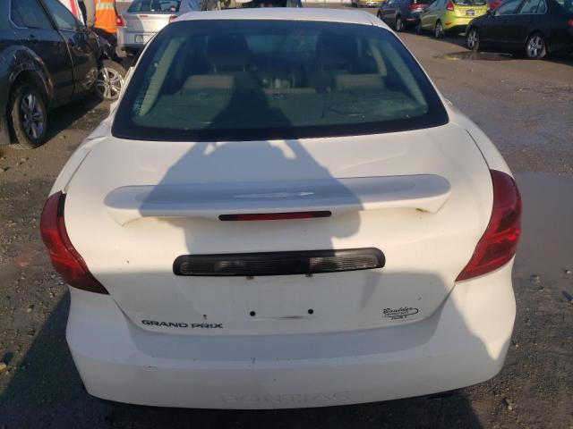 2G2WP552081108099 - 2008 PONTIAC GRAND PRIX WHITE photo 6