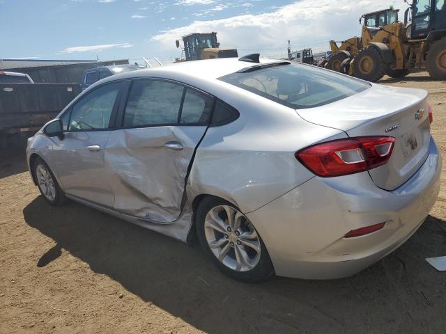 1G1BC5SMXK7148771 - 2019 CHEVROLET CRUZE LS SILVER photo 2