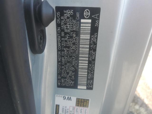 JTKDE177460063468 - 2006 TOYOTA SCION TC 蓝色 照片 12