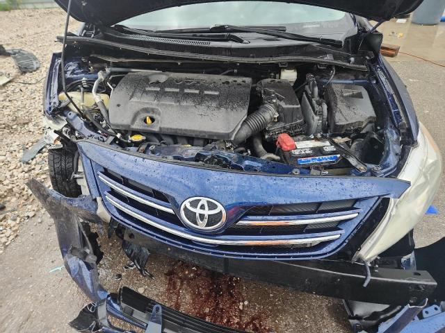 5YFBU4EE0DP146421 - 2013 TOYOTA COROLLA BASE Mavi fotoğraf 11