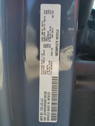 3C7WRVMG6NE126160 - 2022 RAM PROMASTER 3500 STANDARD Синий фото 13